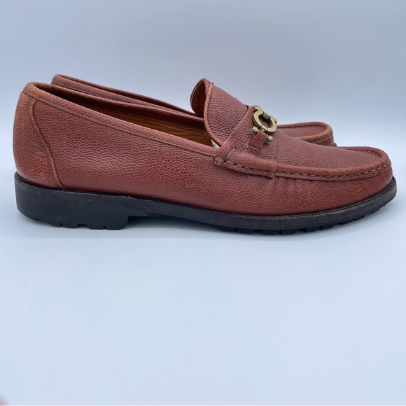 Salvatore Ferragamo Loafers 10 Brown - Picture 2 of 16